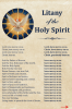 Holy Spirit Litany Prayer Card